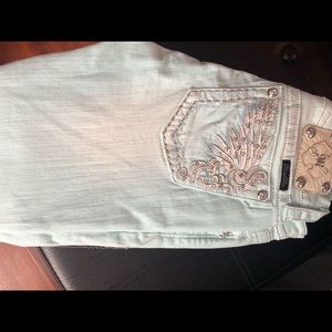 Miss Me Jeans Seafoam Size 28